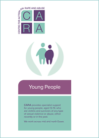 CARA leaflet:  Specialist support for young people